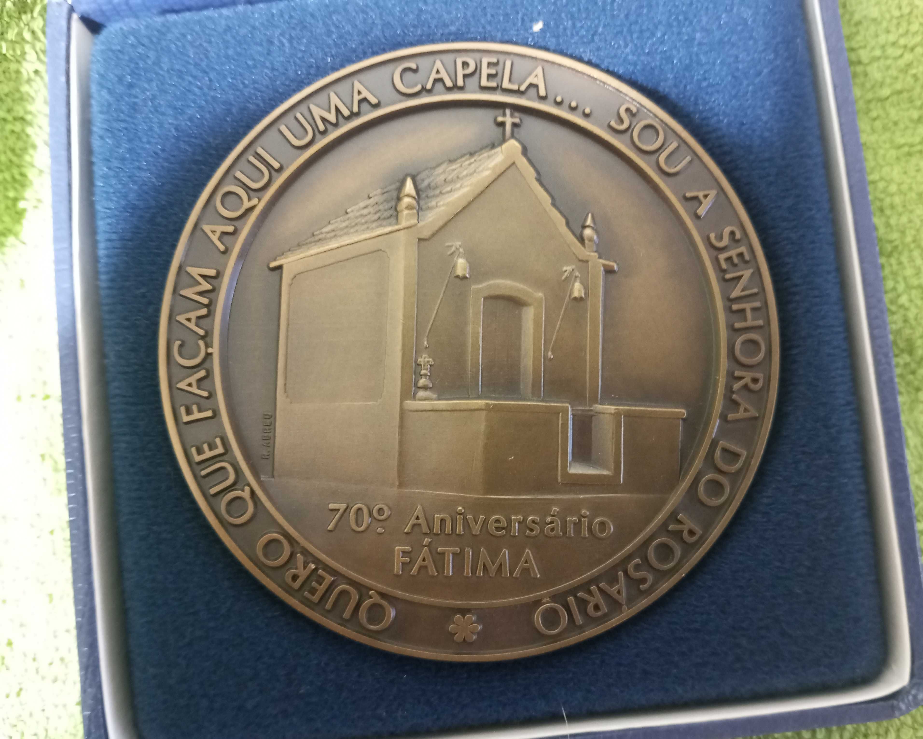 Medalhas em estojo