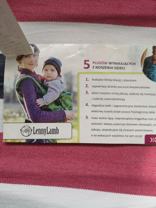 Chusta tkana lennylamb M 4,6m