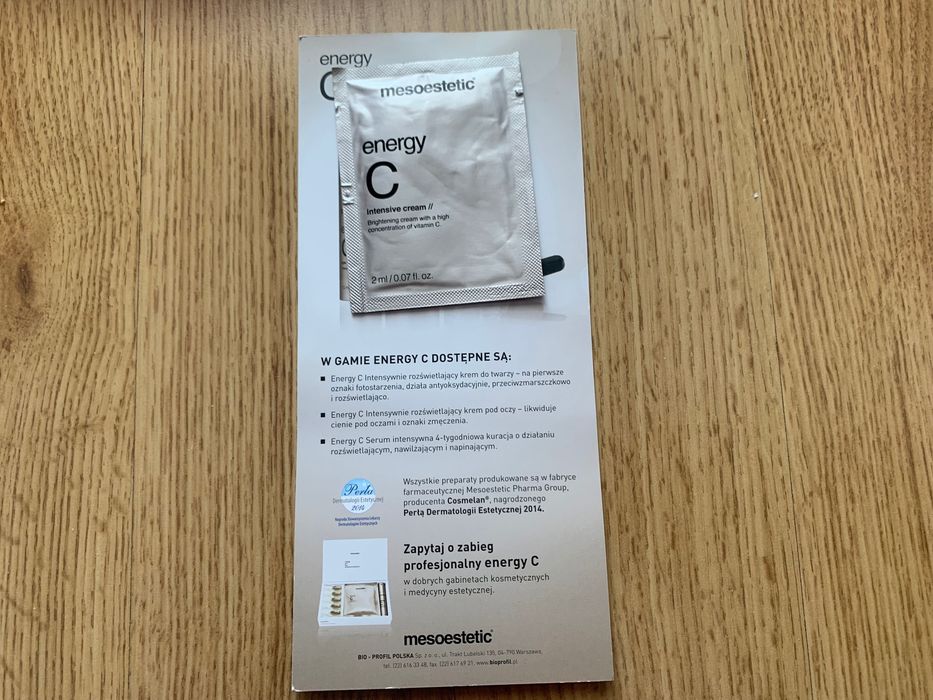 Mesoestetic Energy C Intensive Cream