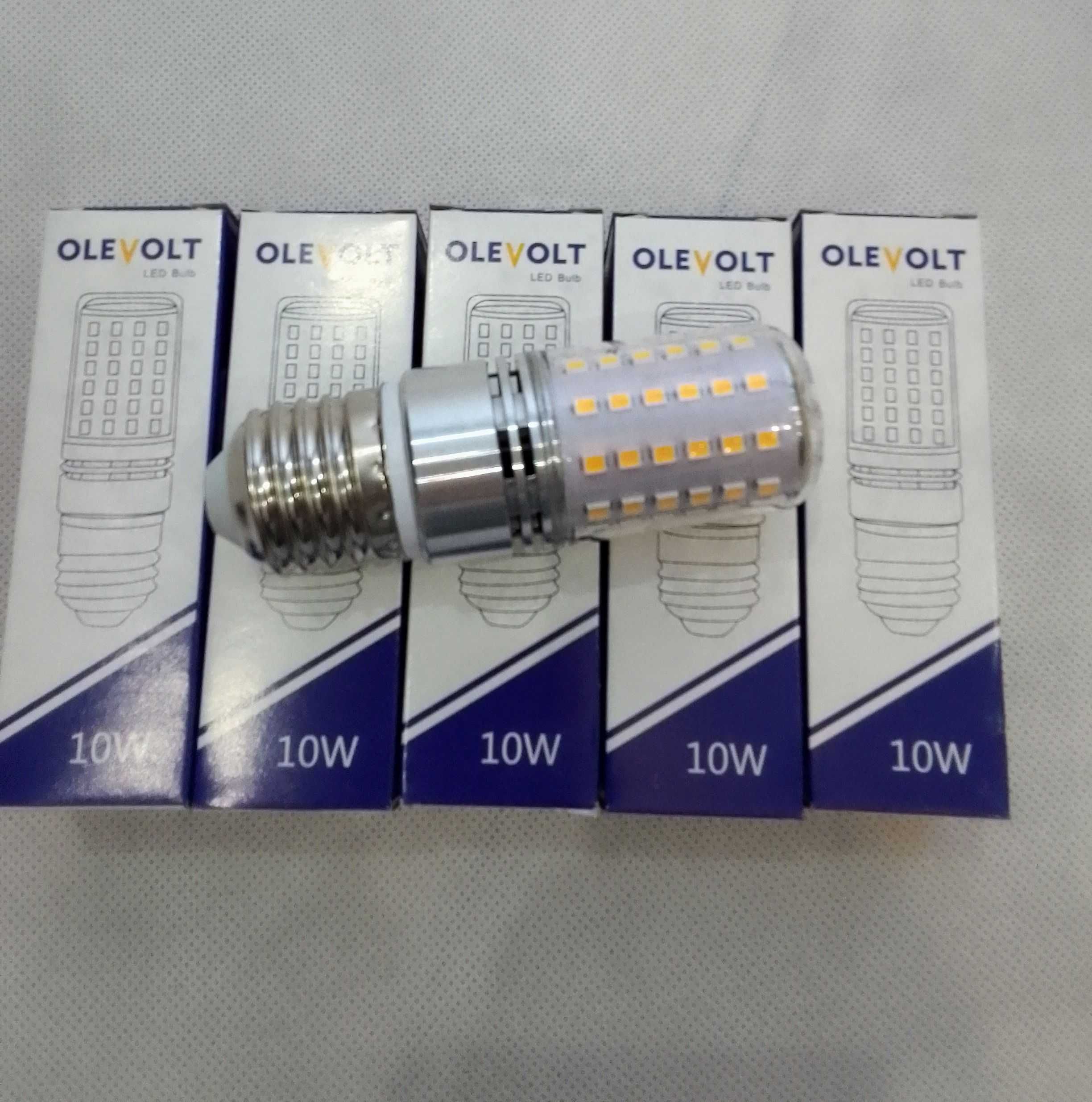 Olevolt żarówka LED E27, 10W, 2700K, kolba kukurydzy, 1200 lm