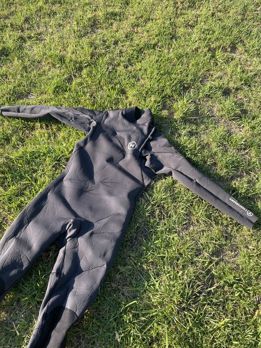 Deeply 3/2 MT Ziperless Suit Gray