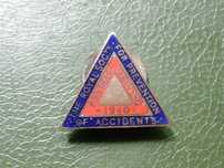 Знак Англия старый 1940г. Королевское общество За безопасное движение
