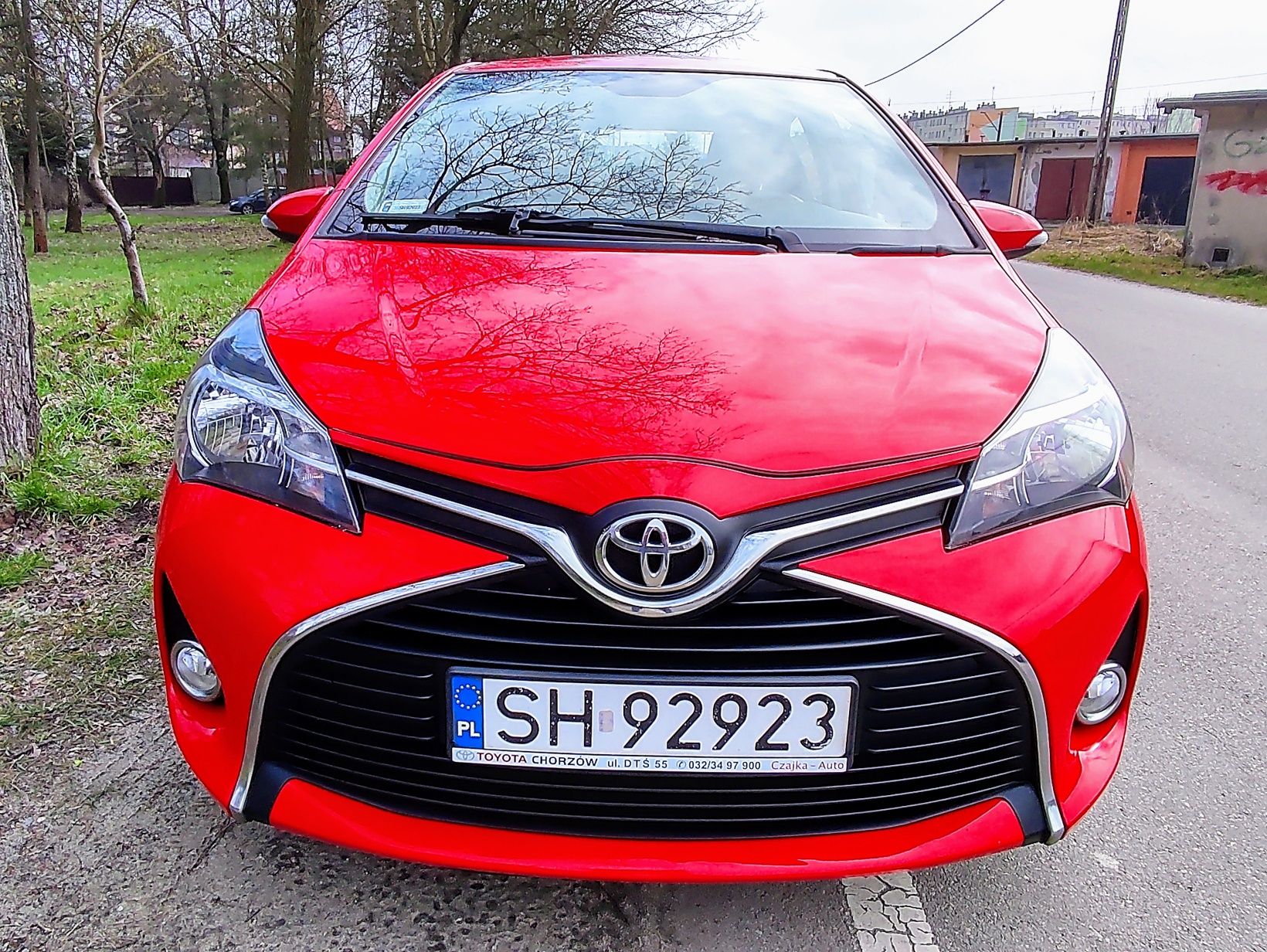 Toyota Yaris 1,3 Salon PL, 1 Wł, Przebieg 82 tys. KAMERA