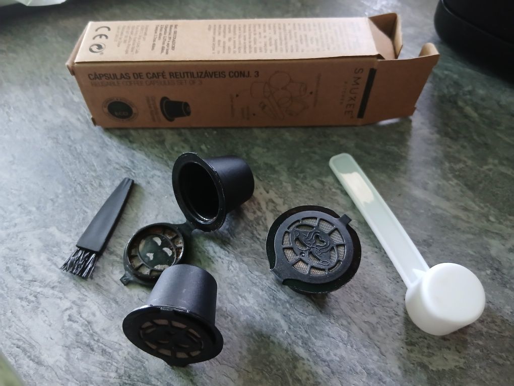 Cápsulas recicláveis de café