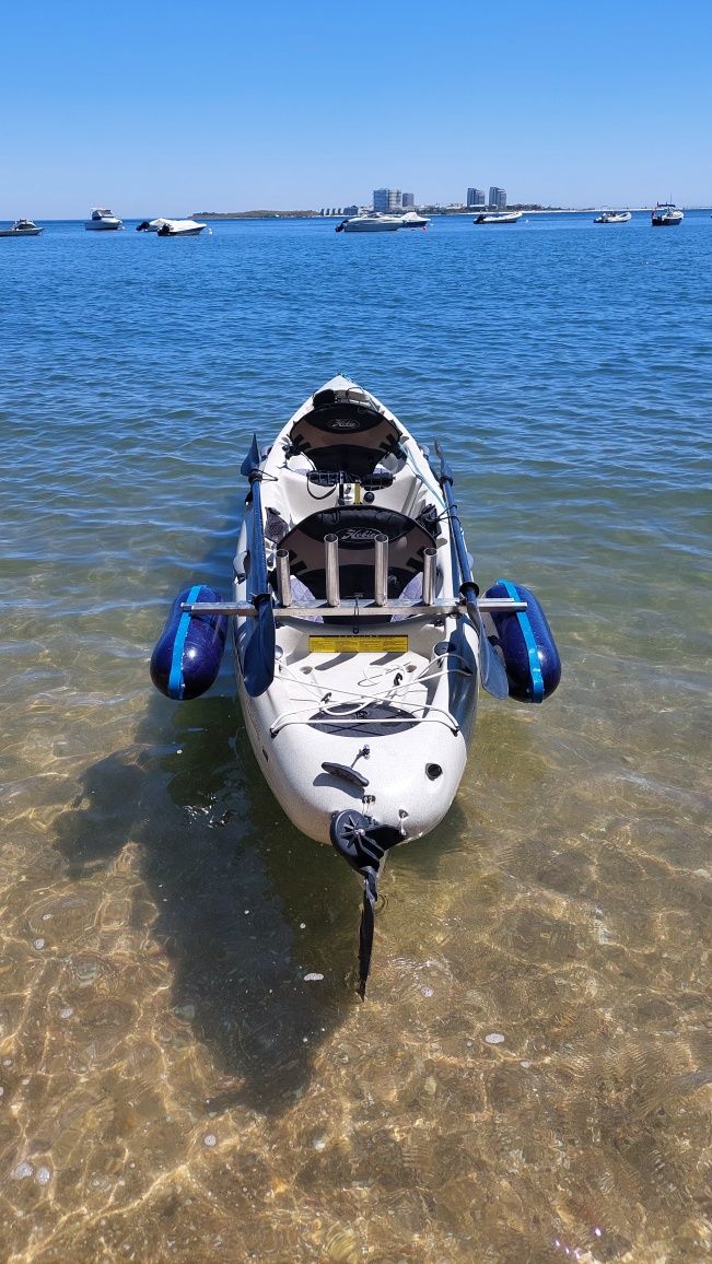 Kayak pesca/passeio Hobbie Oasis Mirage 2 lugares