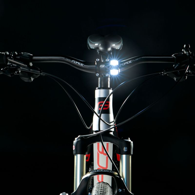 Zestaw Lampek Rowerowych Led Force Ambit
