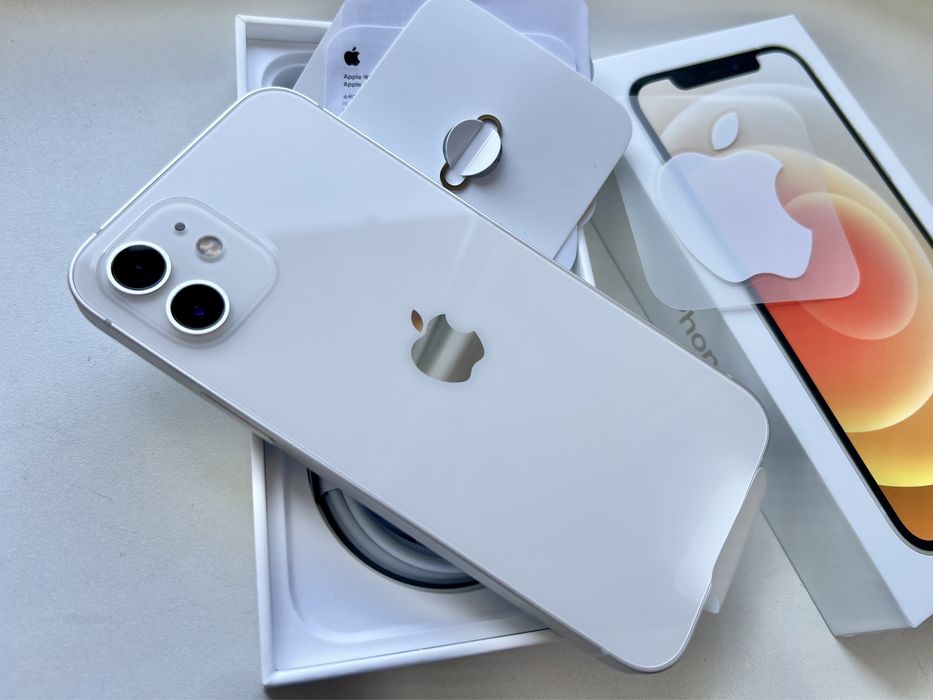 iPhone 12 128GB White Neverlock Новий стан