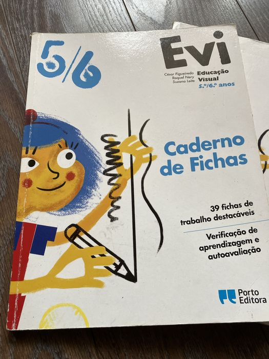 Caderno de Fichas EVI 5/6, usado