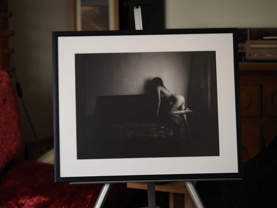 Wydruk cyfrowy archiwalny - fotografia artystyczna - akt kobiecy