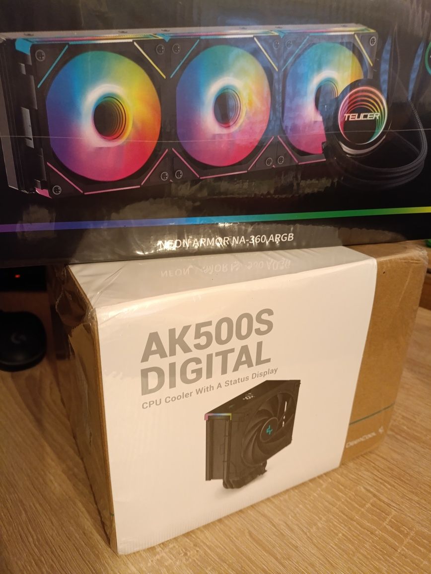 Кулер DeepCool AK500S Digital Black (R-AK500S-BKADMN-G)