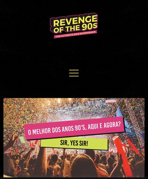 Vendo 2 bilhetes fisicos para Revenge of 90s , forum Braga. 20€