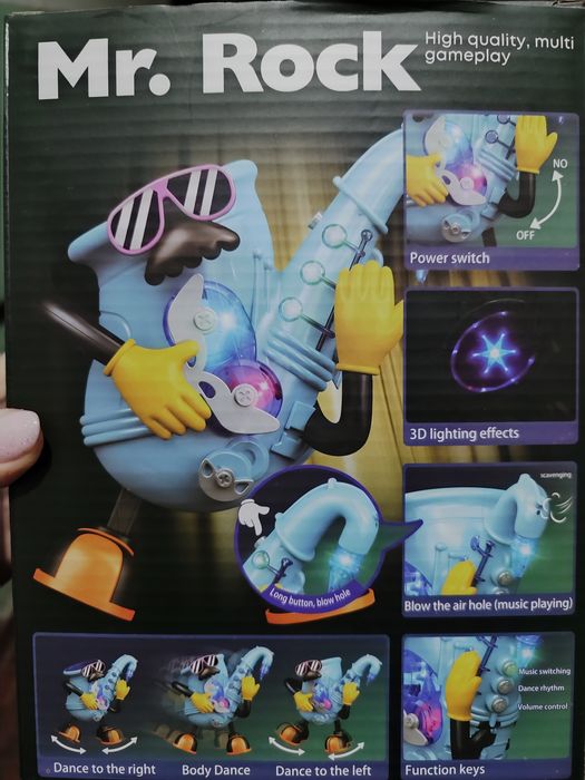 Інтерактивна іграшка Саксофон музика, танцює.