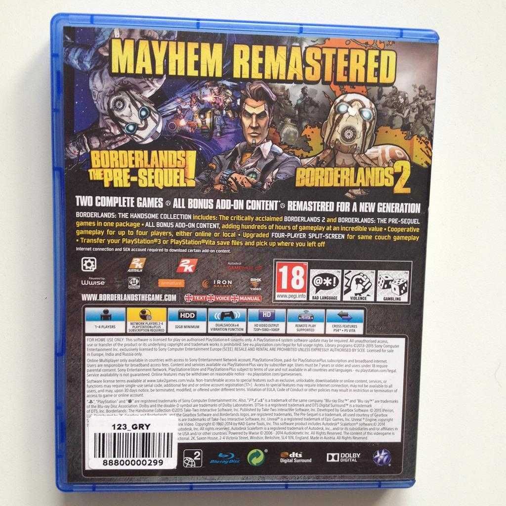 Borderlands Handsome Collection PlayStation 4 PS4 Sklep W-wa Ursynów