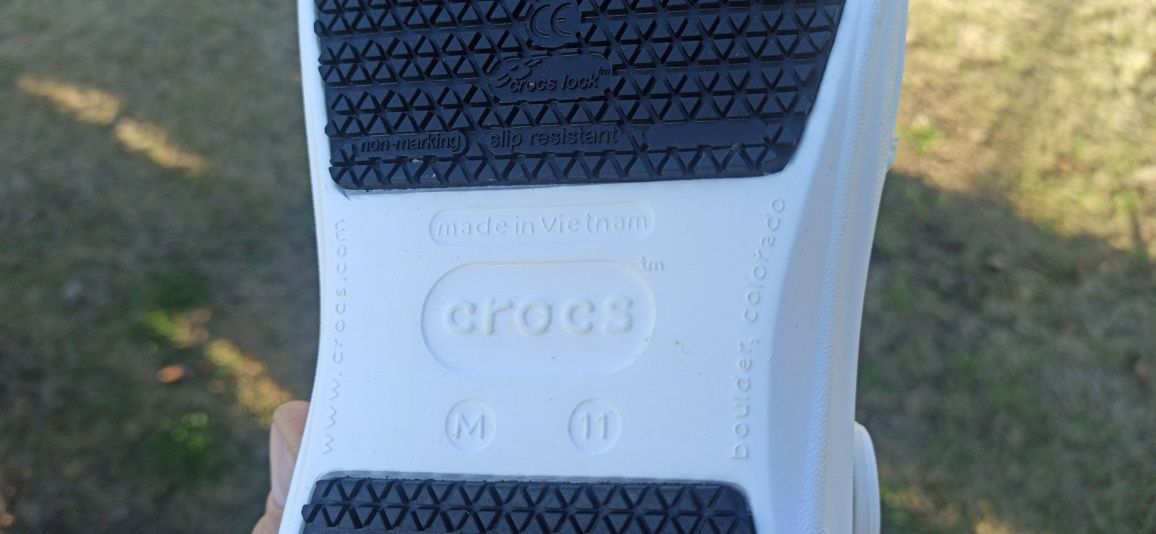 Кроксы белые; кроксы білі; crocs white, медикам, пищивикам, для работы