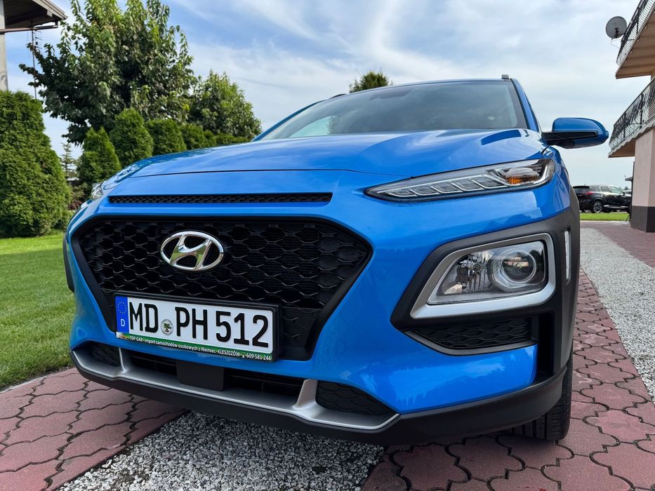 Hyundai Kona 1.0T-GDi 120 ** NAVI ** Kamera ** SERWIS ** Bezwypadkowy ** ALU **