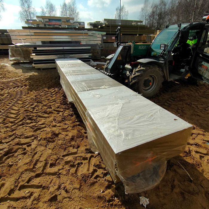 Płyta warstwowa ściana wełna 39,00 zł netto m2 gr. 140 mm 2 gat.