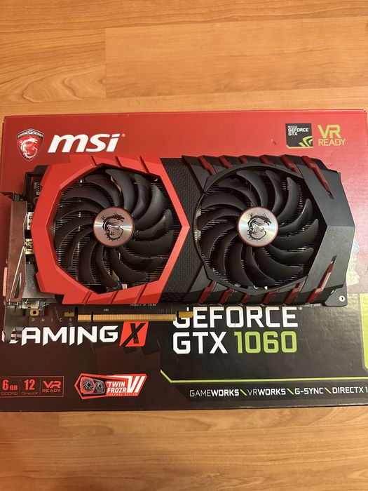 gtx 1060 6gb видеокарта