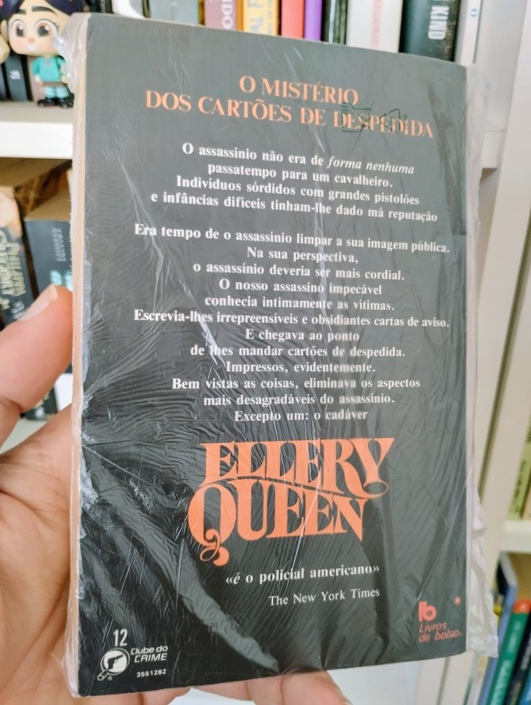 o mistério dos cartões de despedida - Ellery Queen - Europa América