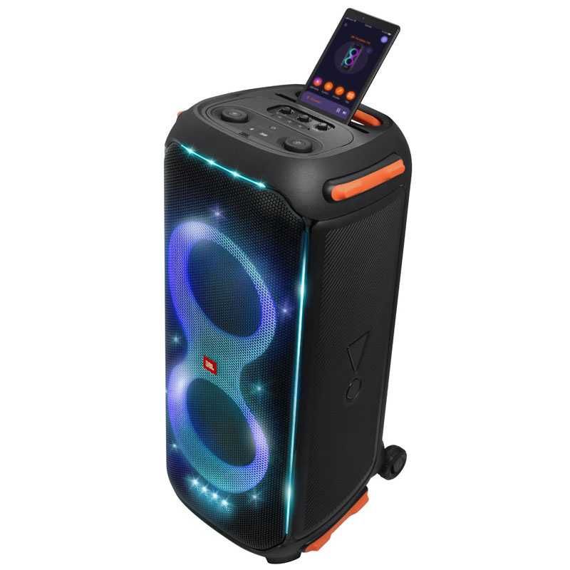 Wynajem Sprzęt na imprezę Głośnik JBL PartyBox 710 oświetlenie dym
