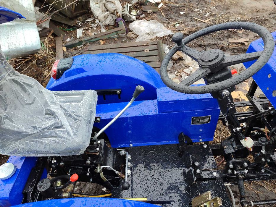 Трактор Булат Т185 фреза и плуг в подарок