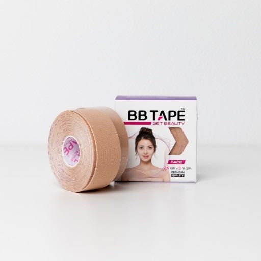 Taśmy do tapingu twarzy BB Tape Face 2,5 cm 2 sztuki