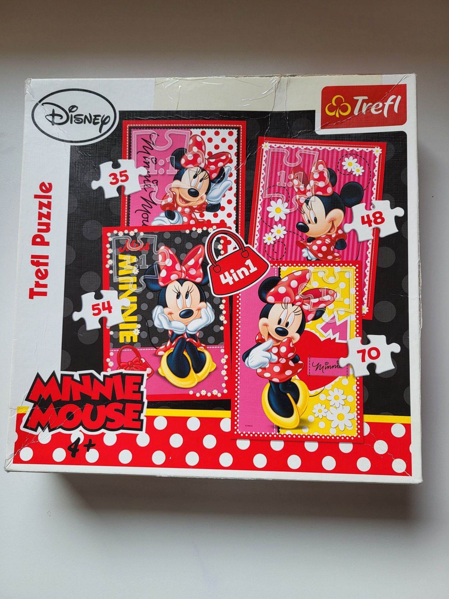 Puzzle Disney Minnie 2 obrazki