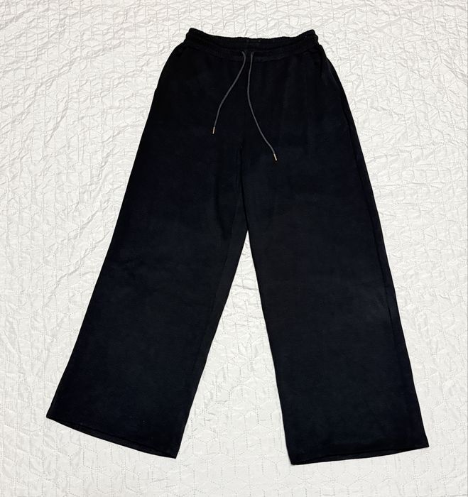 Широкі чорні спортивні штани