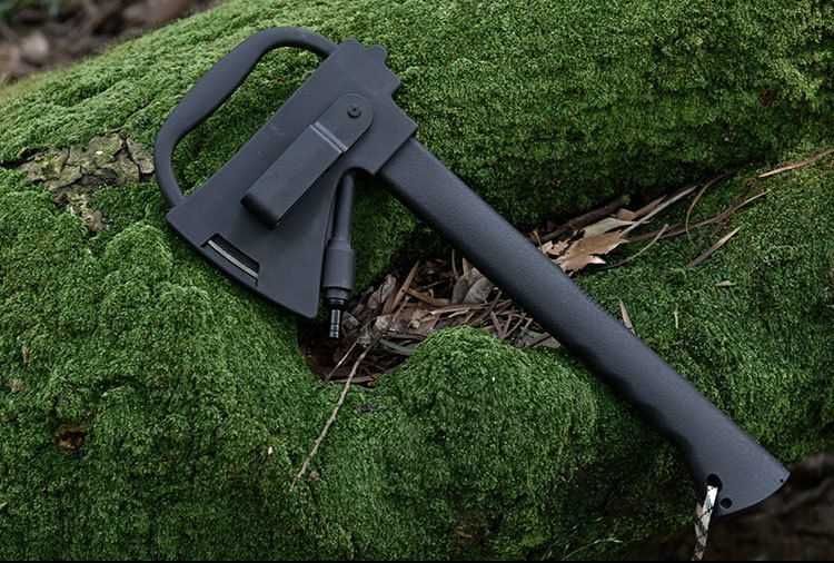 SIEKIERA TOPOREK Survival Tomahawk NÓŻ Piła Krzesiwo Młot mega T13