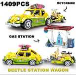 Klocki wzór LEGO Volkswagen Beetle AutkoSamochodzik Prezent Hit Garbus