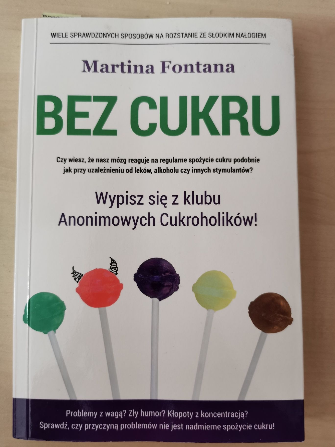 Książka Bez cukru

Martina Fontana