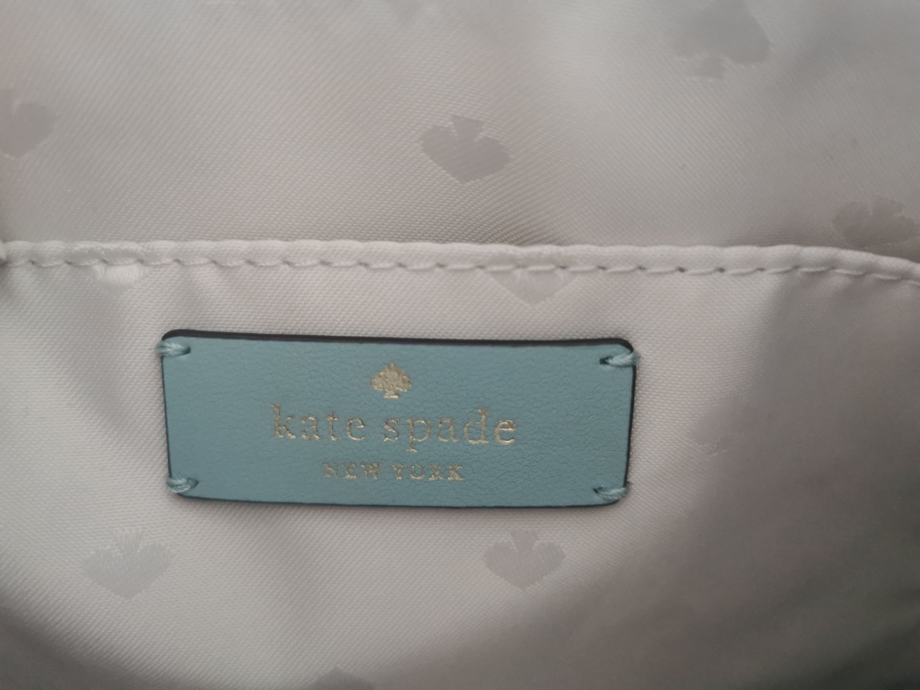 Torebka miętowa kate spade