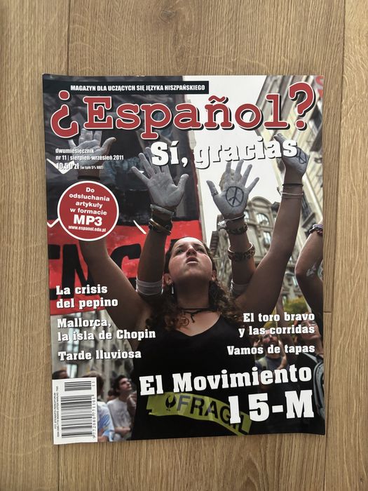 Espanol si gracias sierpień wrzesień 2011