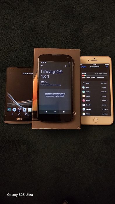 Sprzedam 3 telefony – iPhone 8 Plus, Nexus 4 i LG Leon  Czytaj opis!