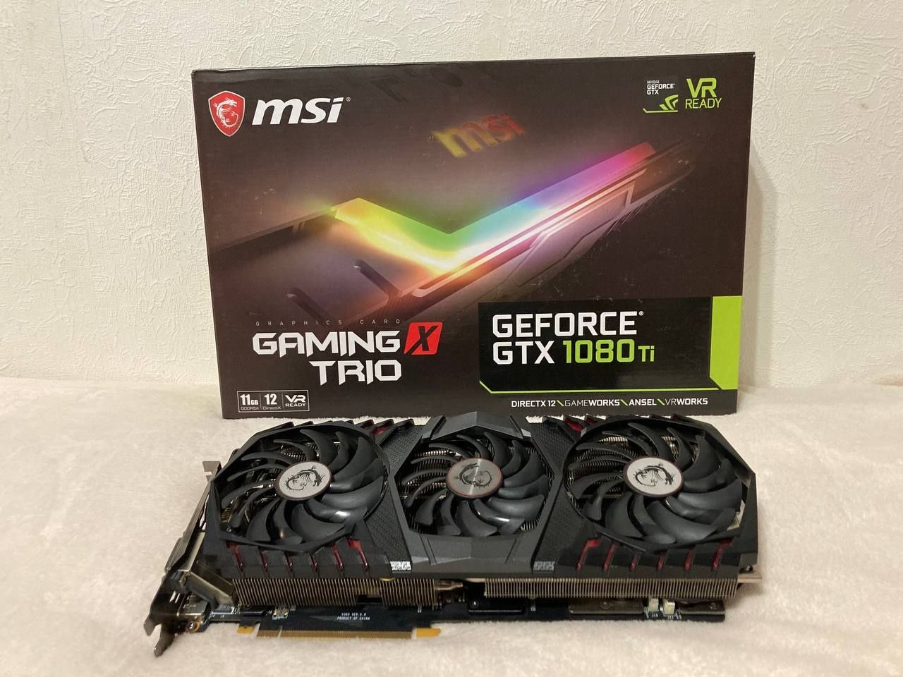 Msi gtx 1080 ti gaming x trio