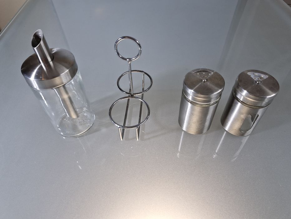 Zestaw Kuchenny 2 Pojemniki na Sól Pieprz i Cukiernica IKEA