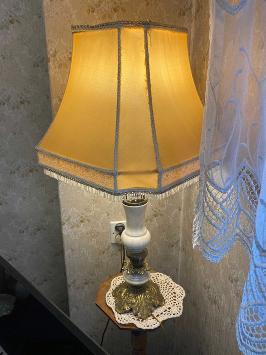 Lampa ozdobna mosiężna