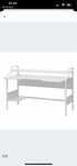 Biurko ikea fredde gamingowe biale