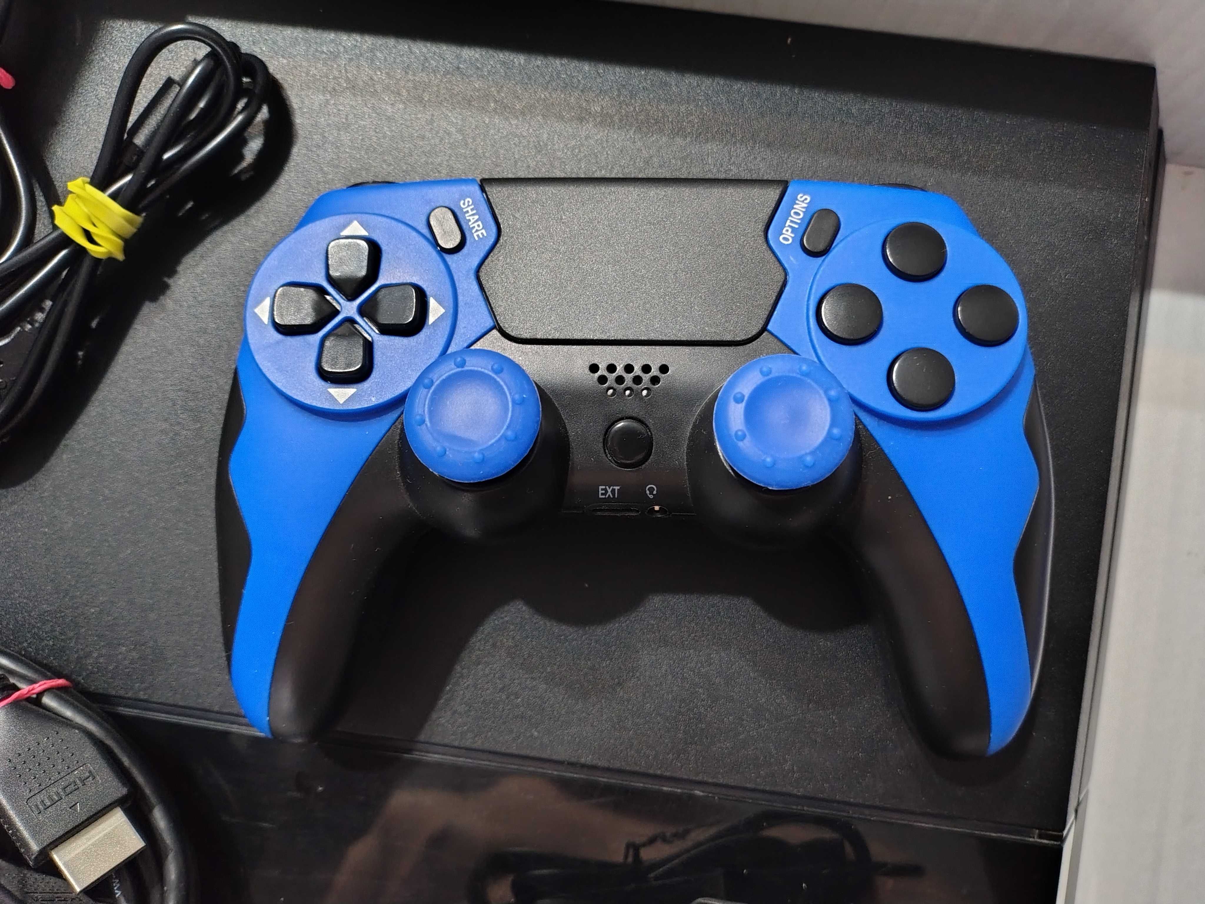Konsola Sony PlayStation 4 500GB podstawka dodatkowe chłodzenie karton