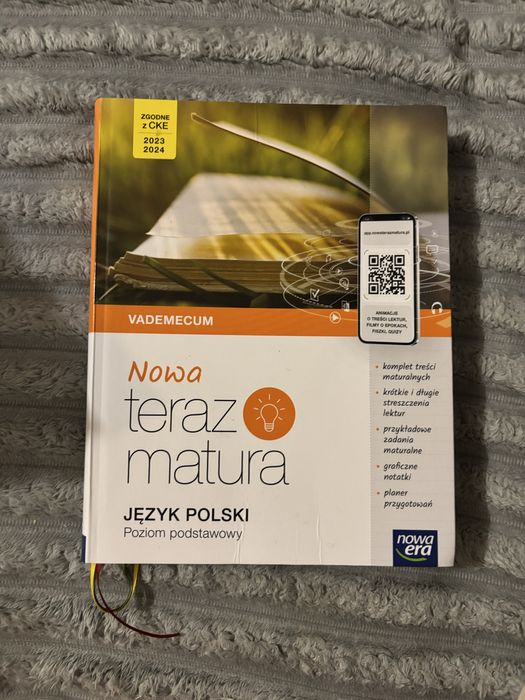 NOWA Teraz matura 2025. Język polski Vademecum Zakres podstawowy