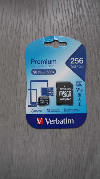 Verbatim 256GB microSDXC Premium 90MB/s