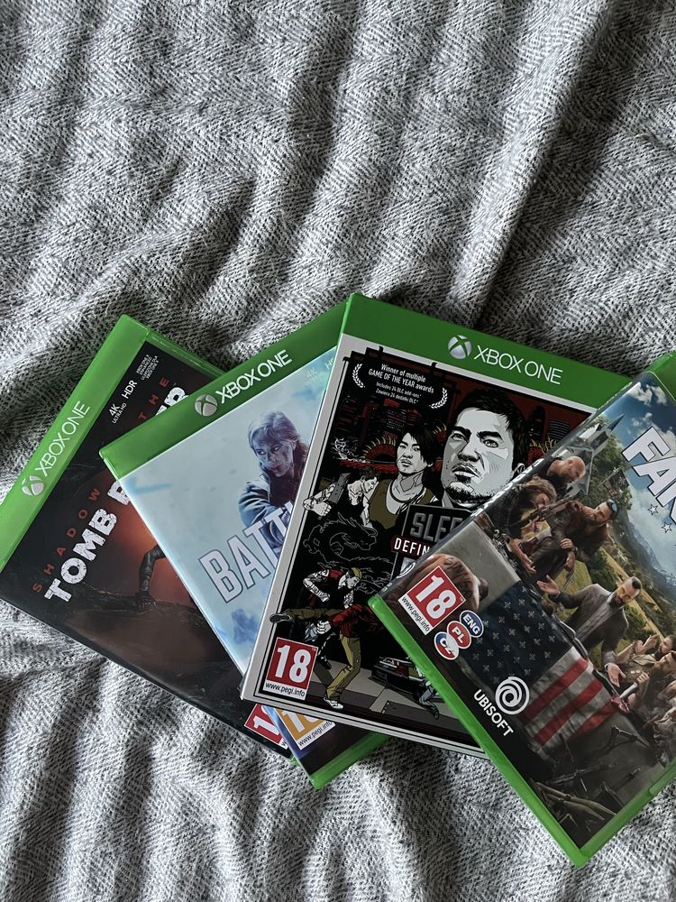 Sprzedam 4 Gry na Xbox One (stan perfekcyjny)