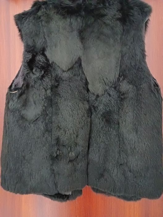 Colete pêlo de coelho
