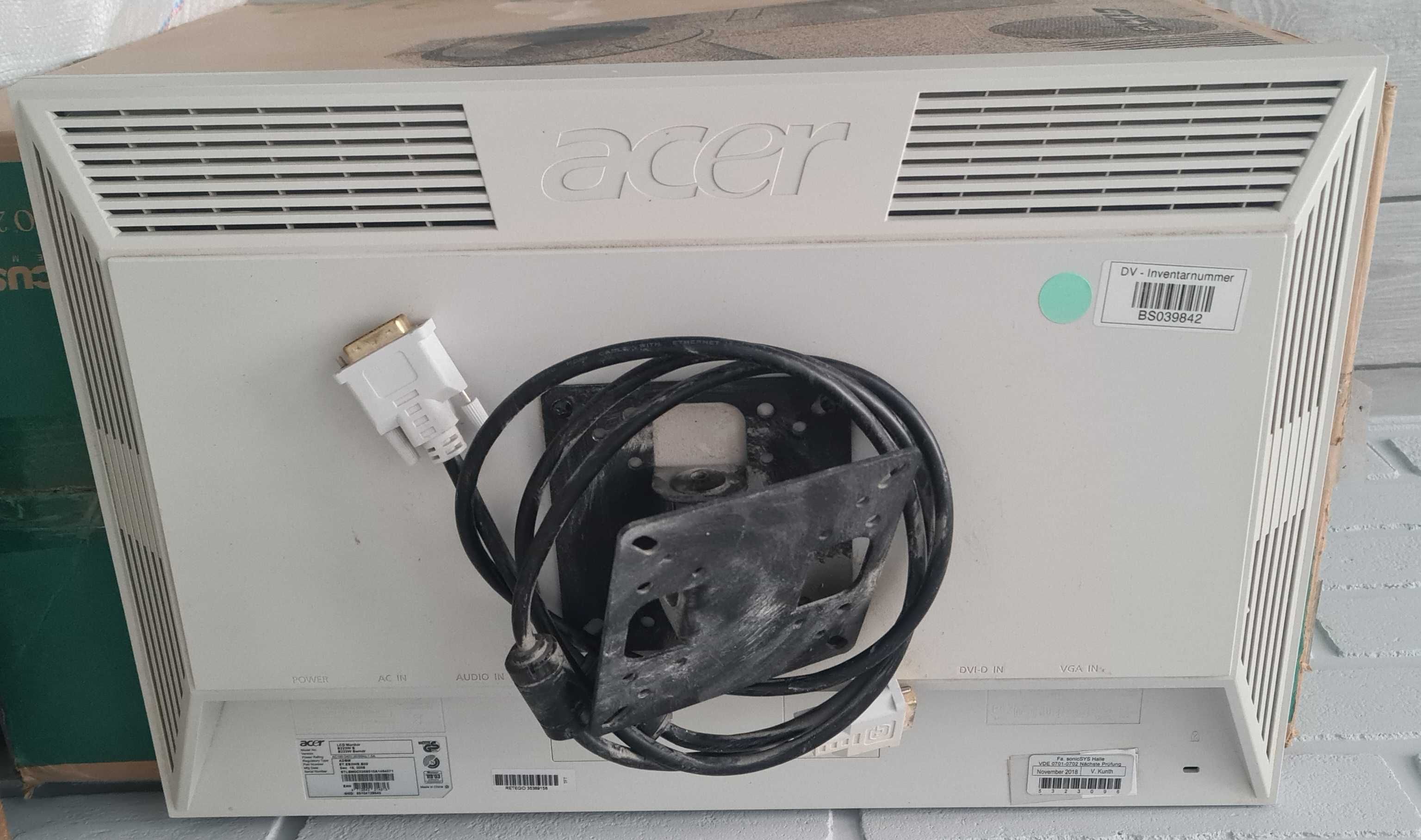 Монітор Acer B223W робочий