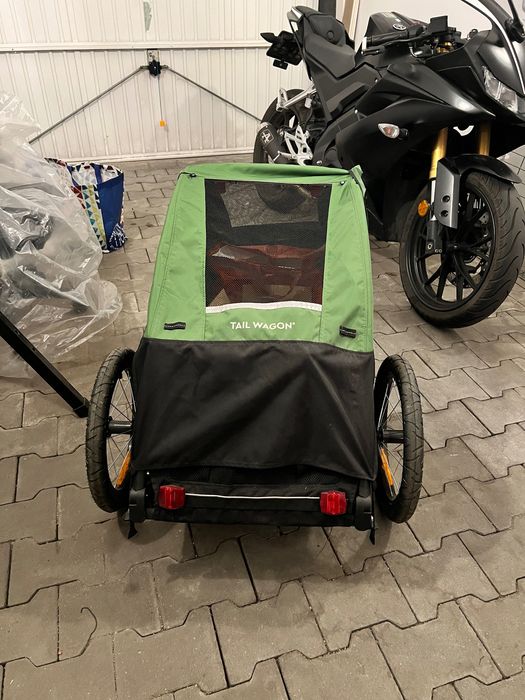 Przyczepka rowerowa dla psa Burley tail wagon