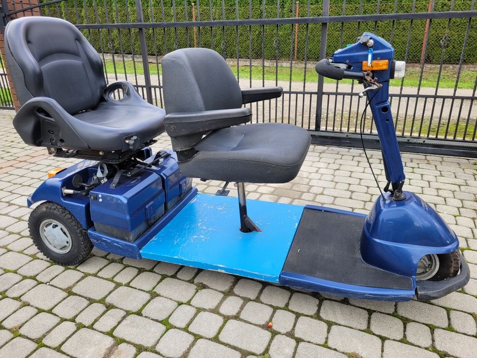 Skuter elektryczny dla inwalidy dwuosobowy
