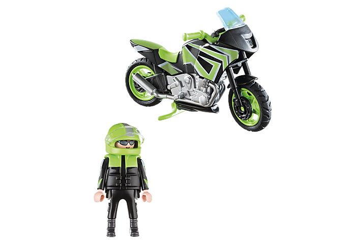 Playmobil 70204 Motocyklista z motorem