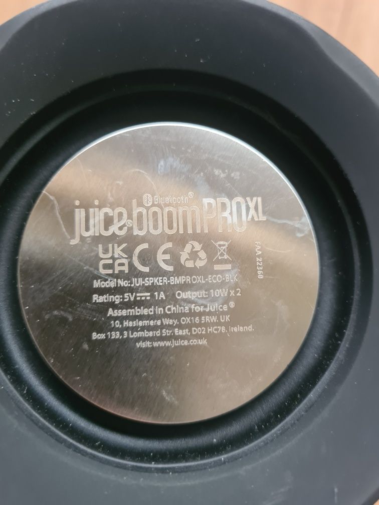 Głośnik Bluetooth Juice boom PRO XL 10 W x 2