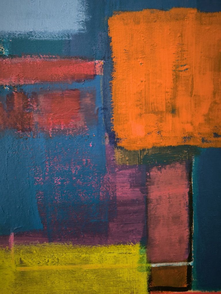 Quadro / pintura acrílico sob tela 60x70