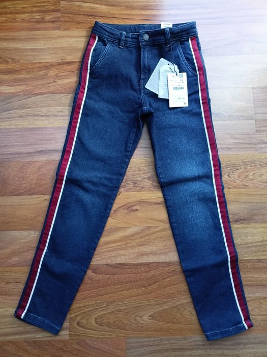 Spodnie jeansowe jogger ZARA rozm. 140