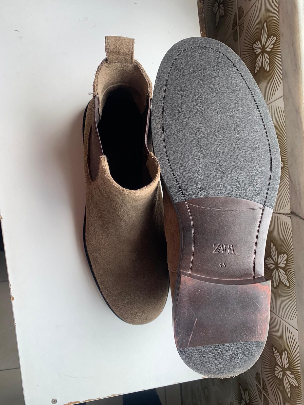 Botas da Zara usadas uma única vez